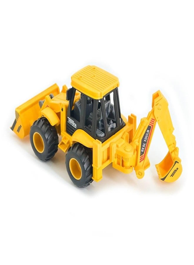 سنتي لعبة بناء سنتي تونكا بيلد ديغر التي تعمل بالاحتكاك، مناسبة للأطفال من عمر 3 سنوات فما فوق، لون أصفر - Image 2